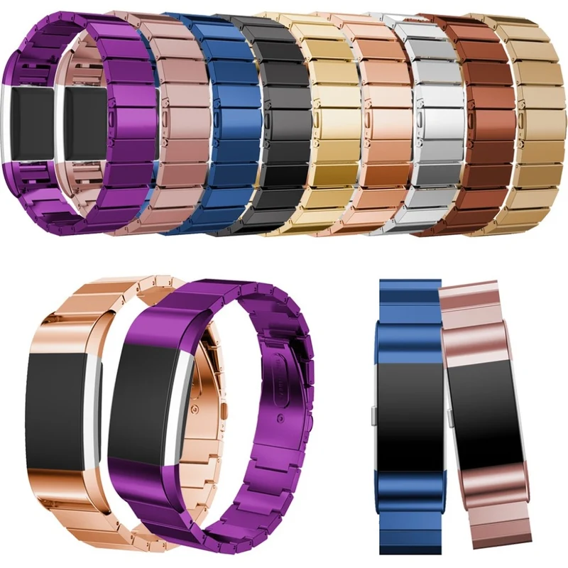 Super stylisch Fitbit Charge 2 Metall armband