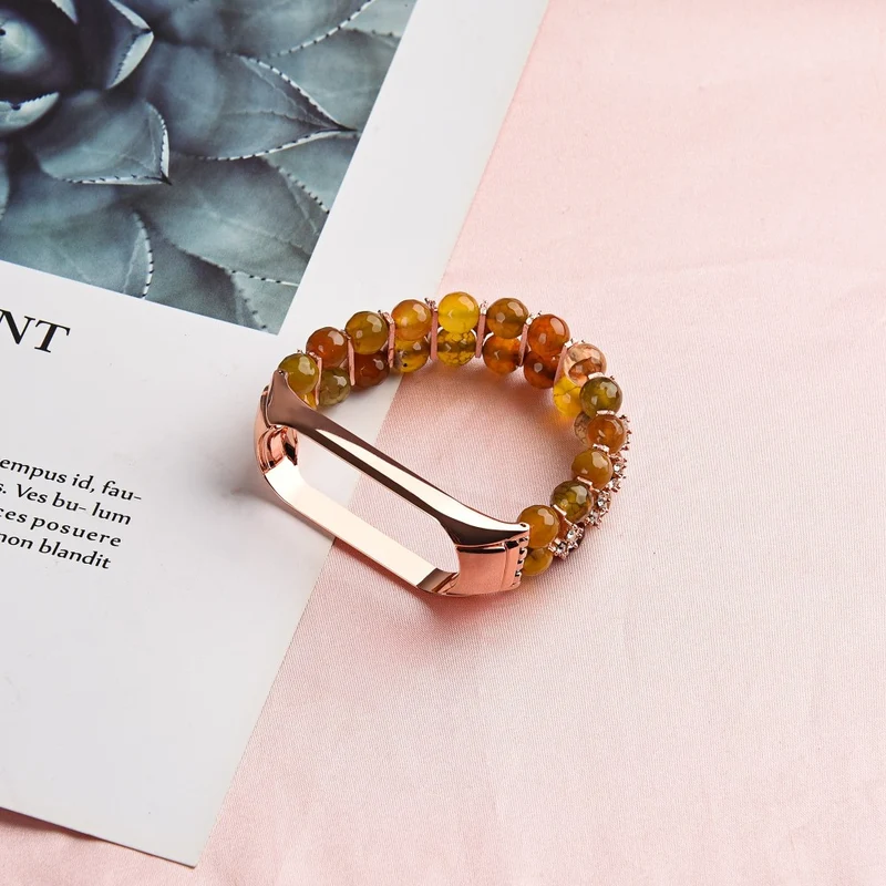 Süß Xiaomi Mi Smart Band 6 / Xiaomi Mi Band 5 Stein armband
