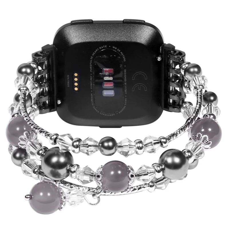 Elegant Fitbit Versa 2 / Fitbit Versa Lite Stein armband