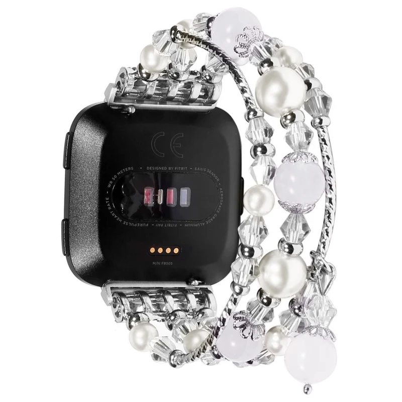Elegant Fitbit Versa 2 / Fitbit Versa Lite Stein armband