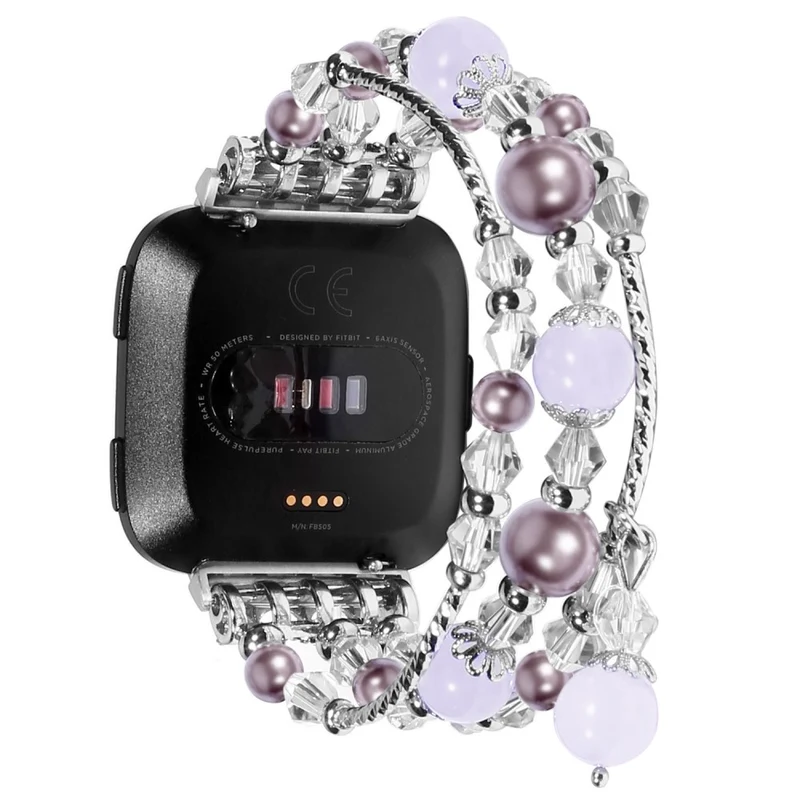 Elegant Fitbit Versa 2 / Fitbit Versa Lite Stein armband