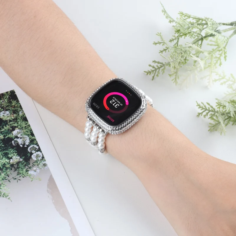 Mega zäh Fitbit Versa 3 Strass armband
