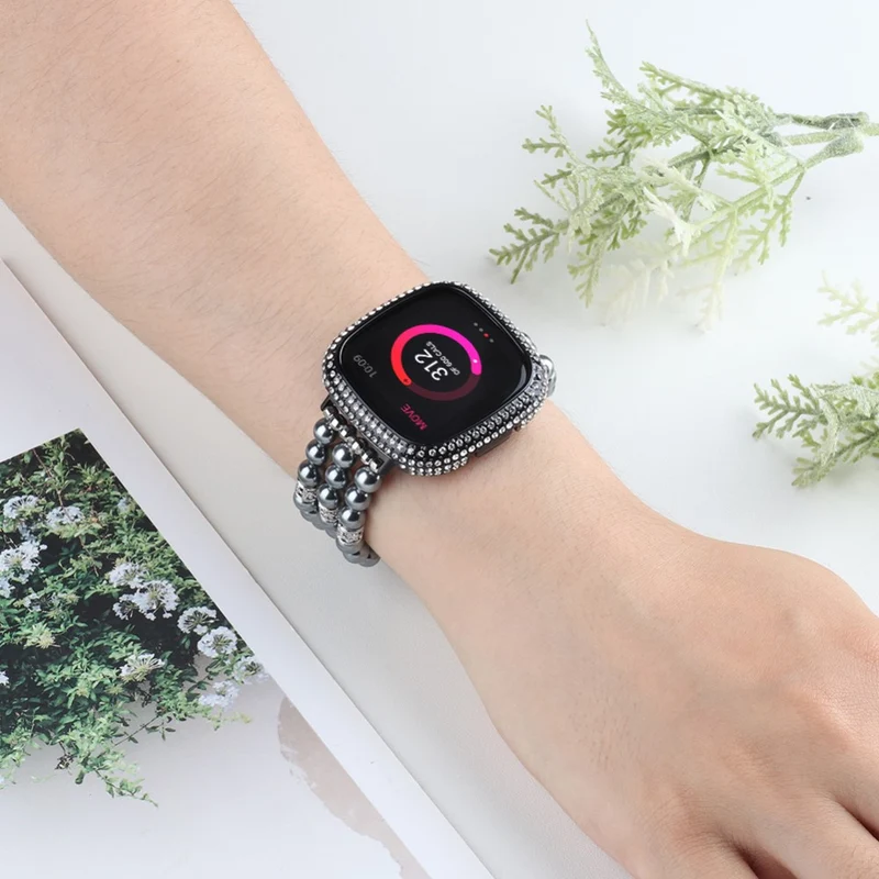 Mega zäh Fitbit Versa 3 Strass armband
