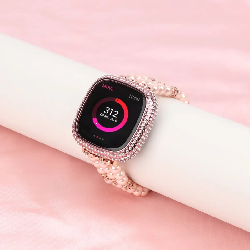 Mega zäh Fitbit Versa 3 Strass armband