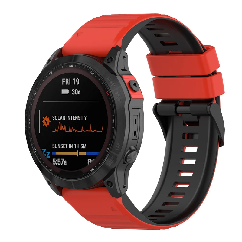 Mega zäh Universell Garmin Silikon / TPU armband