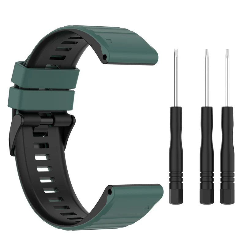 Mega zäh Universell Garmin Silikon / TPU armband