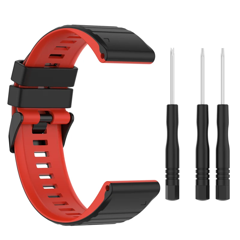 Mega zäh Universell Garmin Silikon / TPU armband