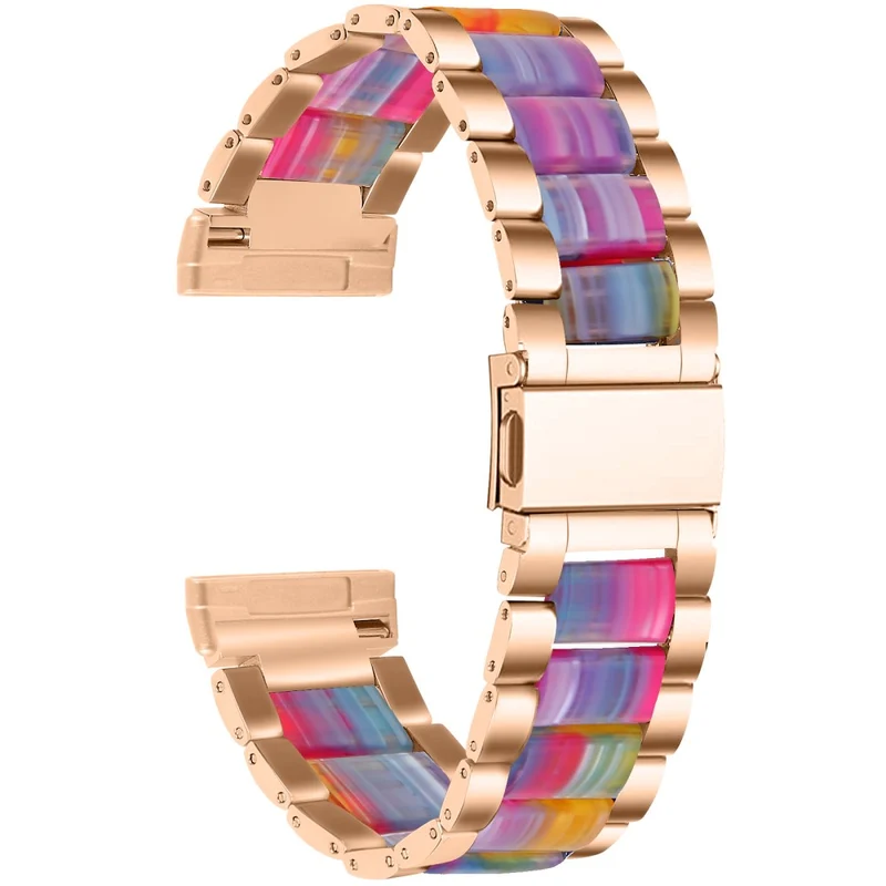 Zeitlos Fitbit Versa 3 Metall und Plastik armband