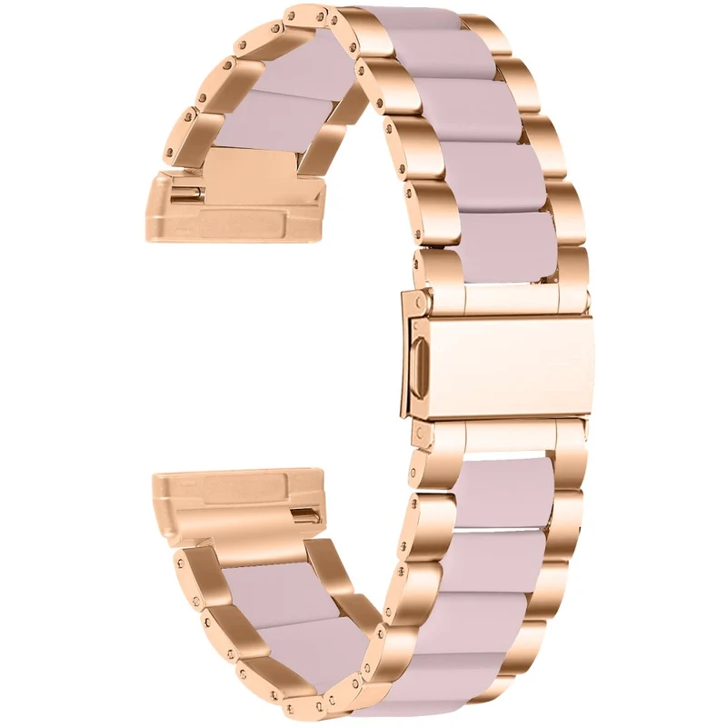 Zeitlos Fitbit Versa 3 Metall und Plastik armband