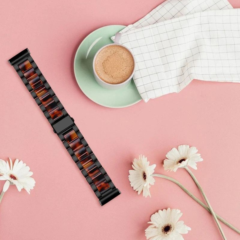 Zeitlos Fitbit Versa 3 Metall und Plastik armband