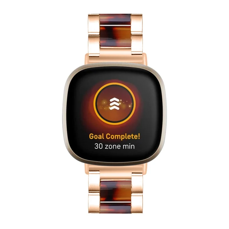 Zeitlos Fitbit Versa 3 Metall und Plastik armband
