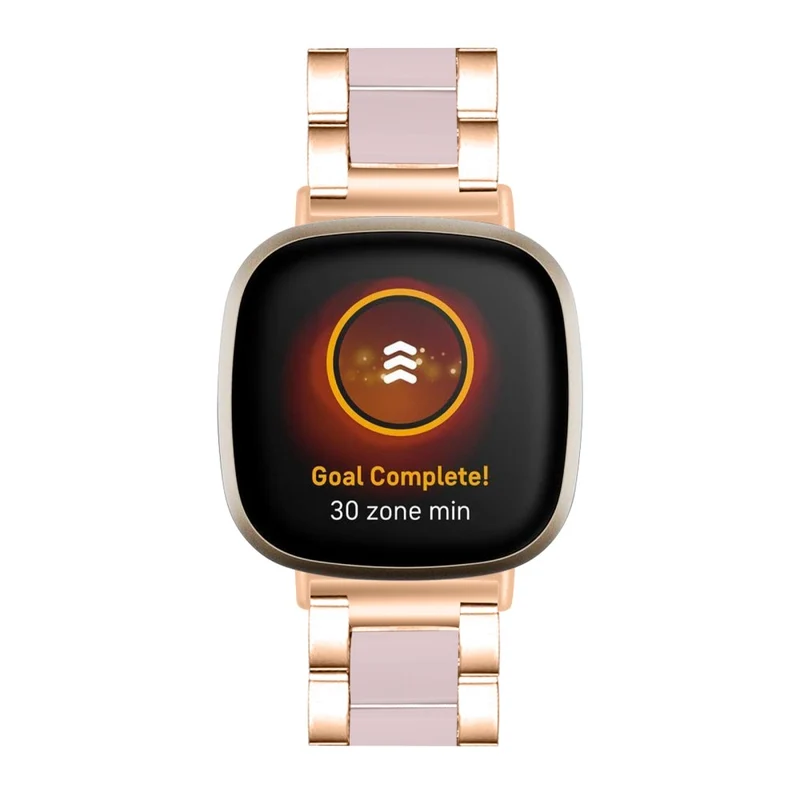 Zeitlos Fitbit Versa 3 Metall und Plastik armband