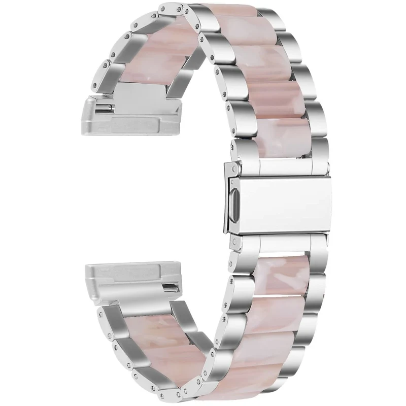 Mega bequem Fitbit Versa 3 Metall und Plastik armband