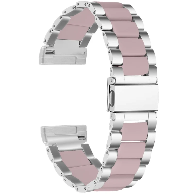 Mega bequem Fitbit Versa 3 Metall und Plastik armband