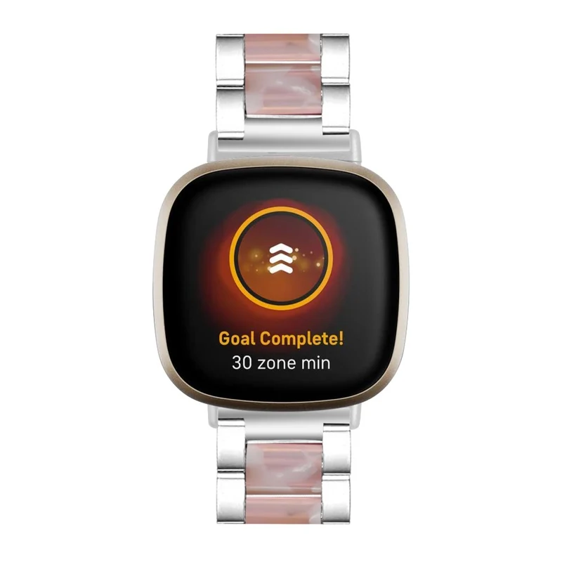 Mega bequem Fitbit Versa 3 Metall und Plastik armband