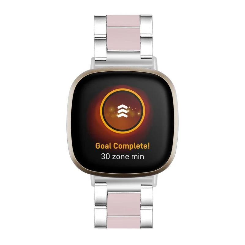 Mega bequem Fitbit Versa 3 Metall und Plastik armband