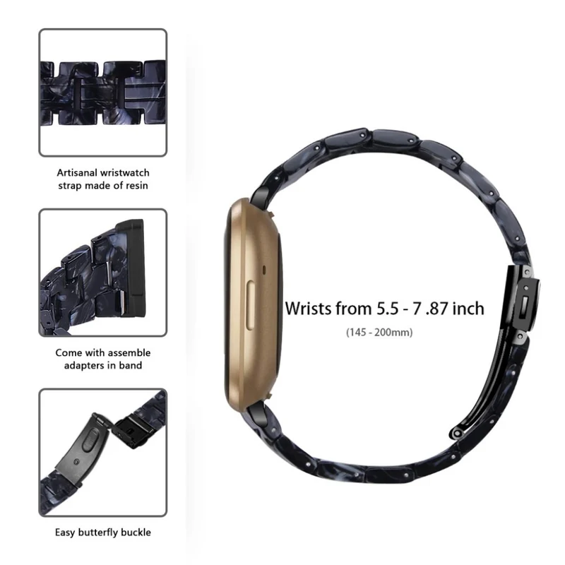 Super cool Fitbit Versa 3 / Fitbit Sense armband