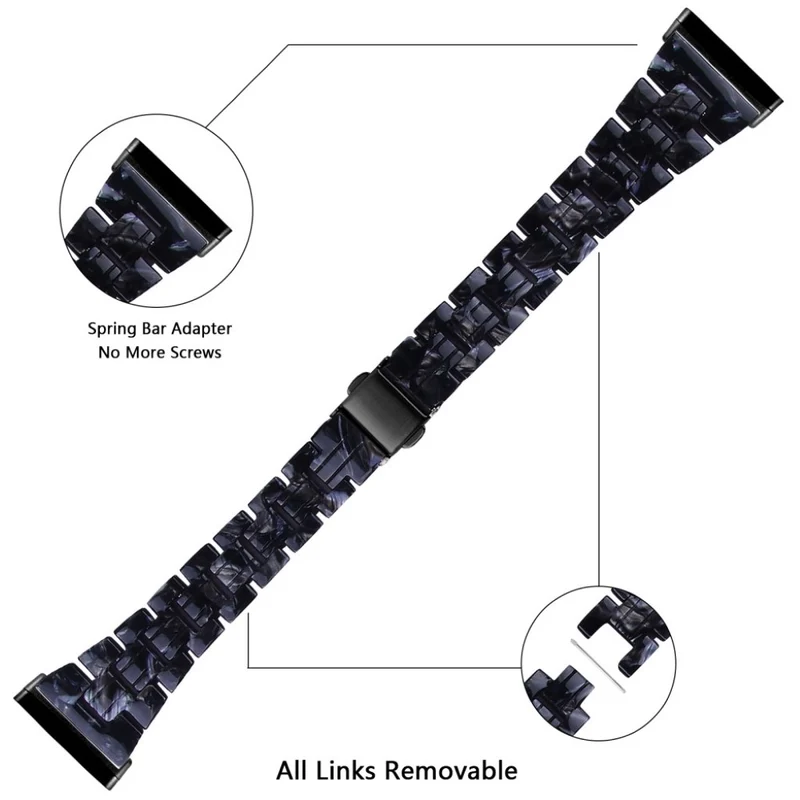 Super cool Fitbit Versa 3 / Fitbit Sense armband