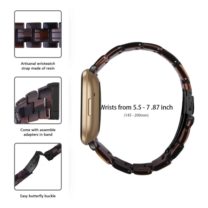 Super cool Fitbit Versa 3 / Fitbit Sense armband