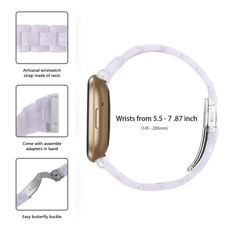 Super cool Fitbit Versa 3 / Fitbit Sense armband