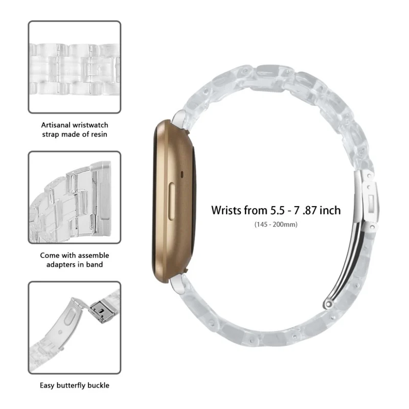 Super cool Fitbit Versa 3 / Fitbit Sense armband