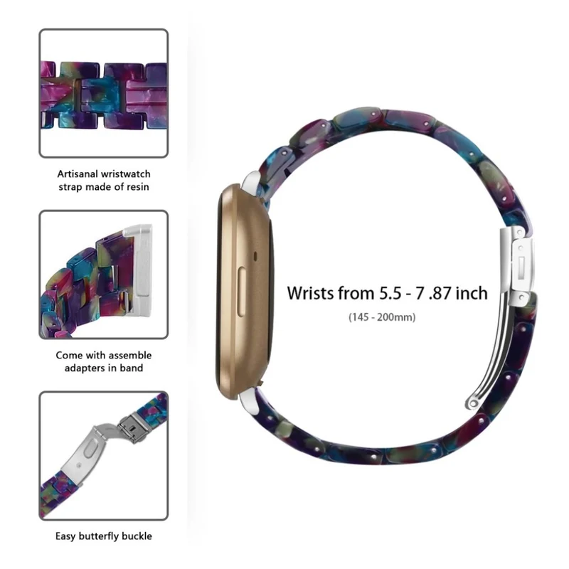 Super cool Fitbit Versa 3 / Fitbit Sense armband