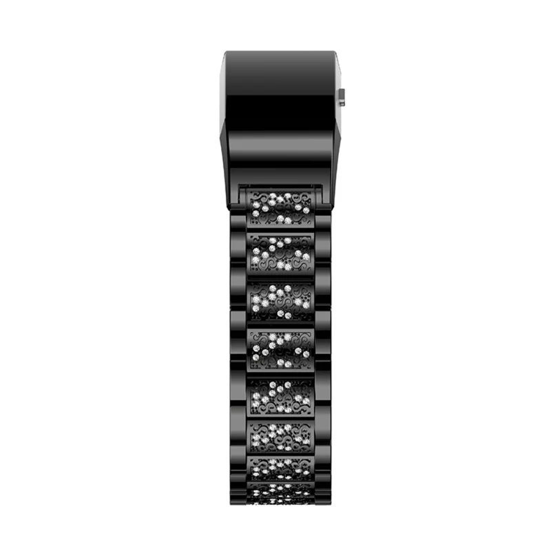 Absolut bequem Fitbit Charge 2 Metall und Strass armband