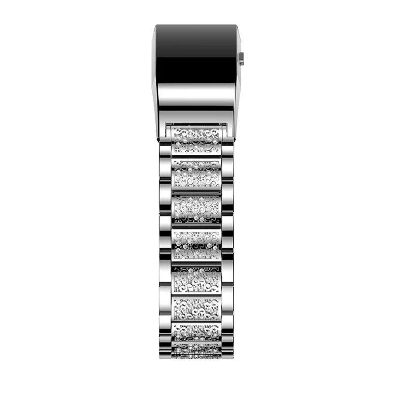 Absolut bequem Fitbit Charge 2 Metall und Strass armband