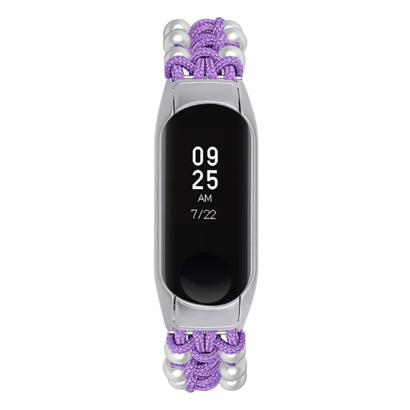 Xiaomi Mi Smart Band 6 / Xiaomi Mi Band 5 Strass und Textil / Nylon armband