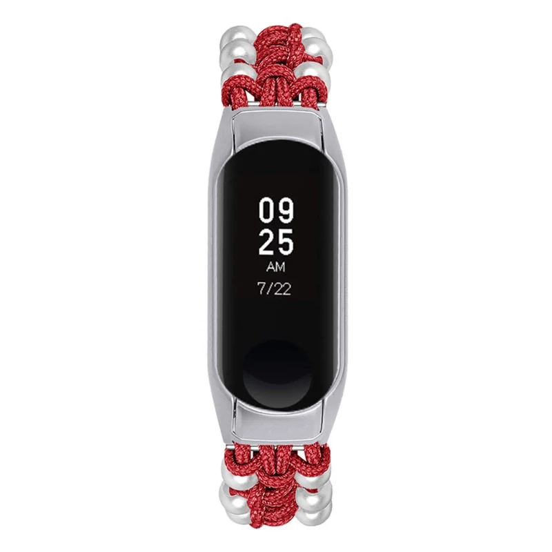 Xiaomi Mi Smart Band 4 / Xiaomi Mi Band 3 Strass und Textil / Nylon armband