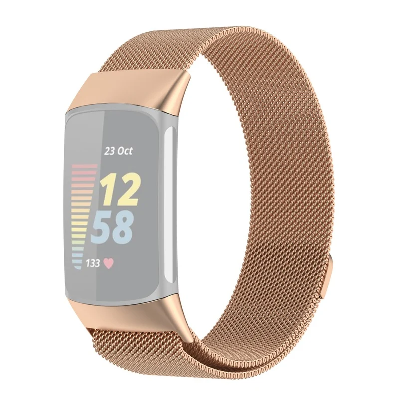 Super gut Fitbit Charge 5 Metall armband