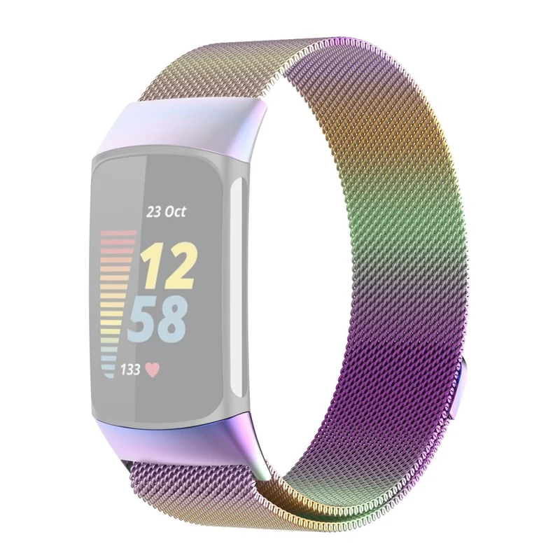 Super gut Fitbit Charge 5 Metall armband