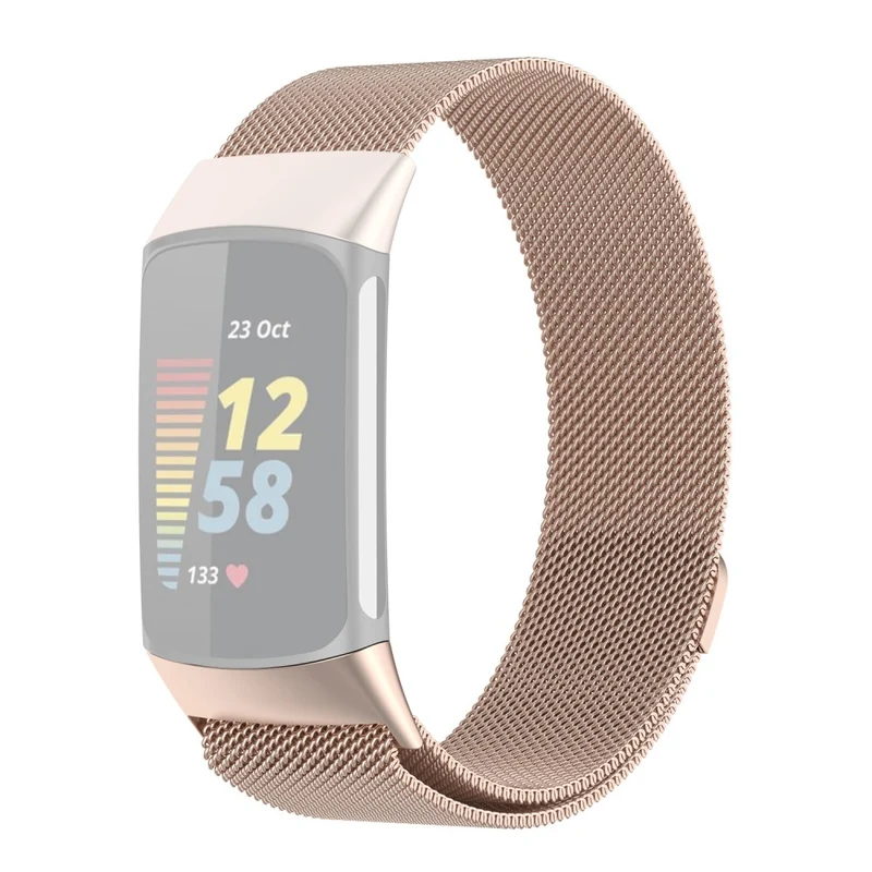 Super gut Fitbit Charge 5 Metall armband