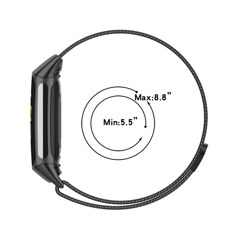 Super gut Fitbit Charge 5 Metall armband