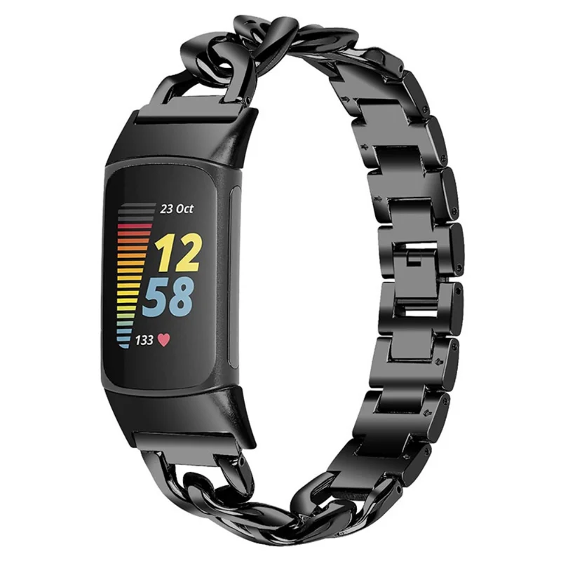 Super robust Fitbit Charge 5 Metall armband