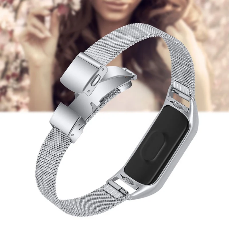 Mega zäh Xiaomi Mi Band 5 Metall armband