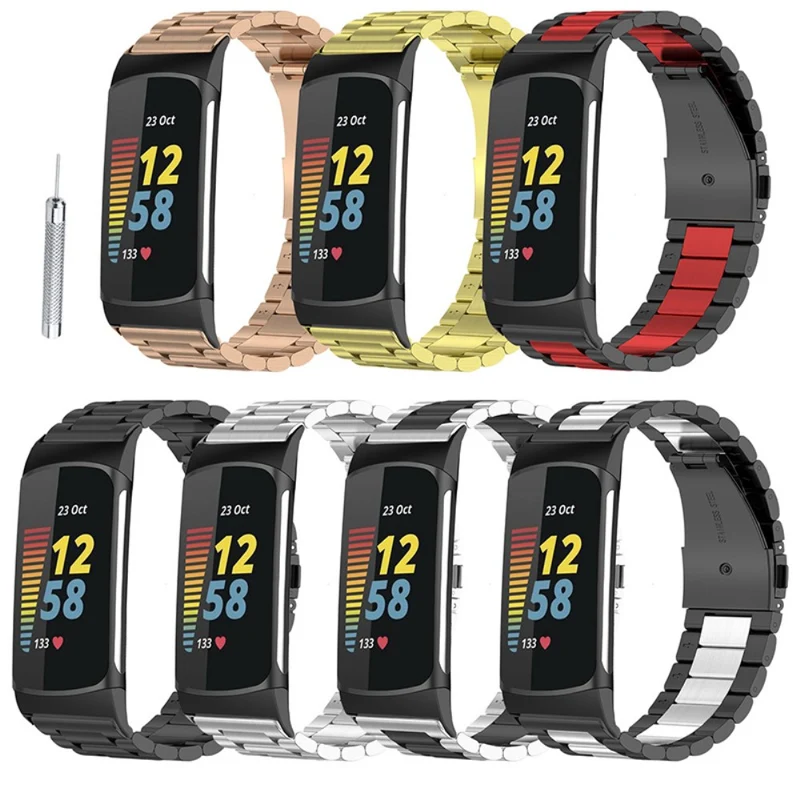 Mega cool Fitbit Charge 5 Metall armband