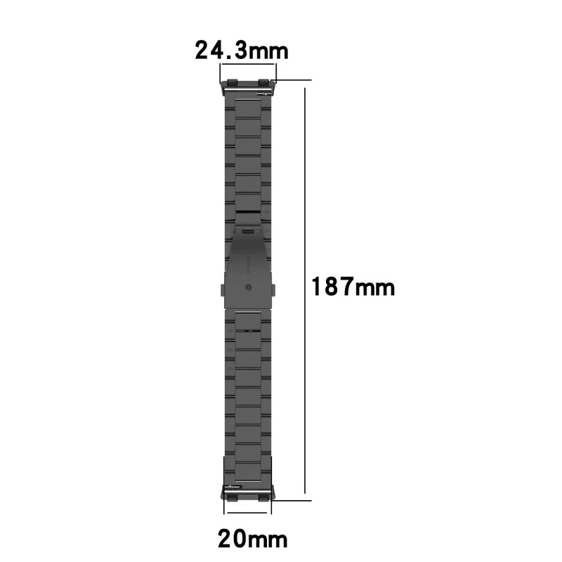 Sehr bequem Oppo Watch 2 (42mm) Metall armband