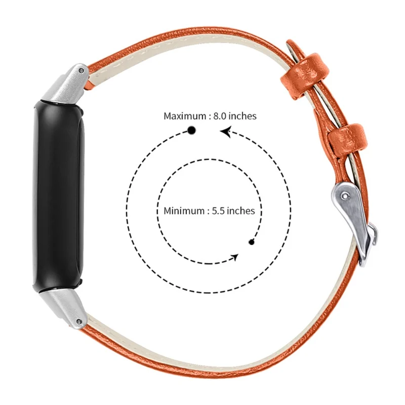 Sehr fantastisch Fitbit Luxe Echtes Leder armband