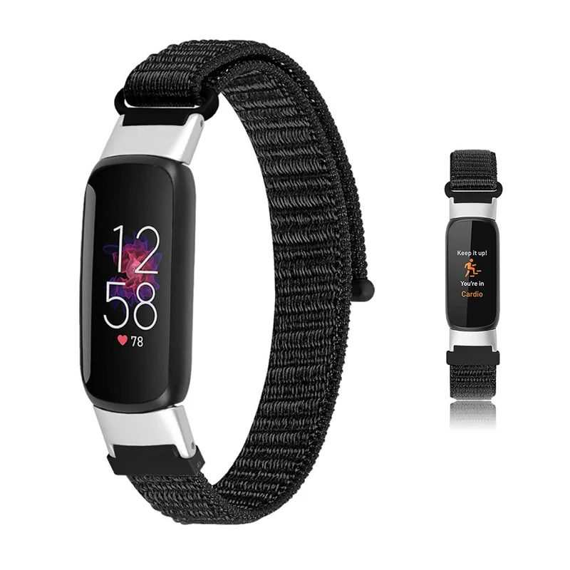 Megastark Fitbit Luxe Textil / Nylon armband