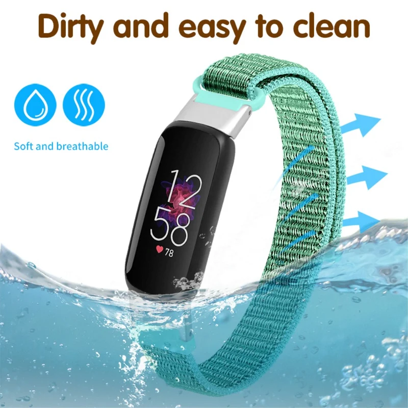 Megastark Fitbit Luxe Textil / Nylon armband