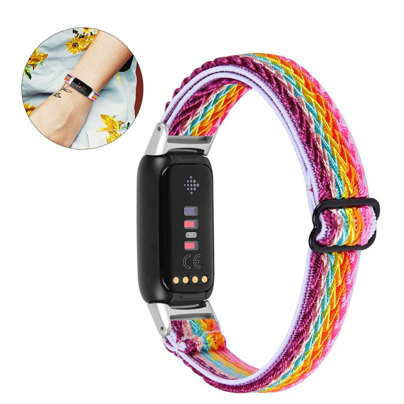Sehr bequem Fitbit Luxe Textil / Nylon armband