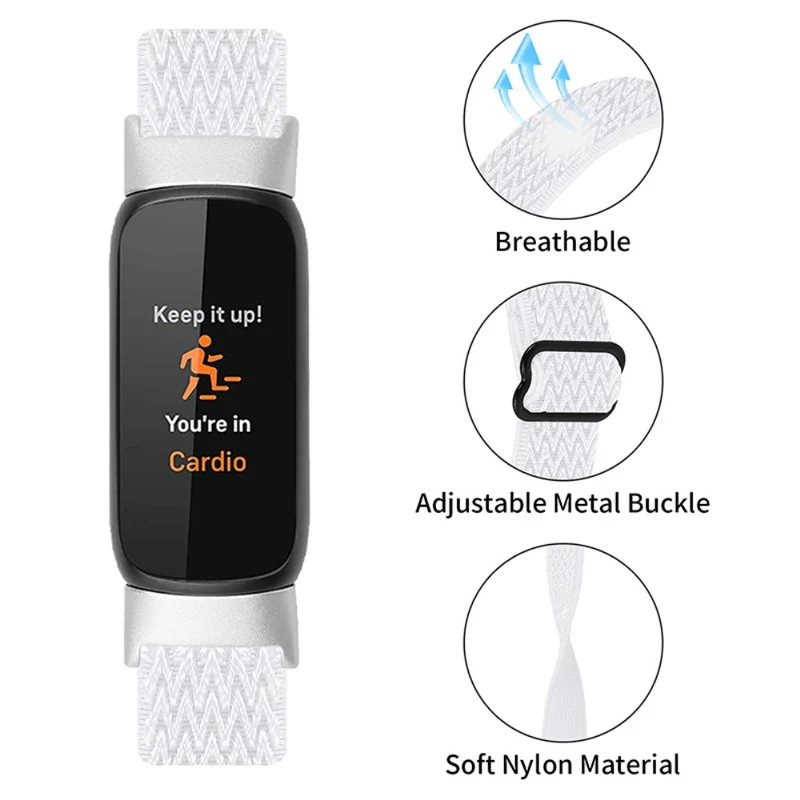 Sehr bequem Fitbit Luxe Textil / Nylon armband