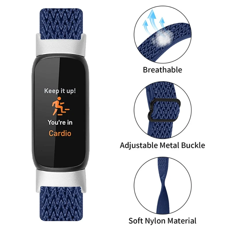 Sehr bequem Fitbit Luxe Textil / Nylon armband