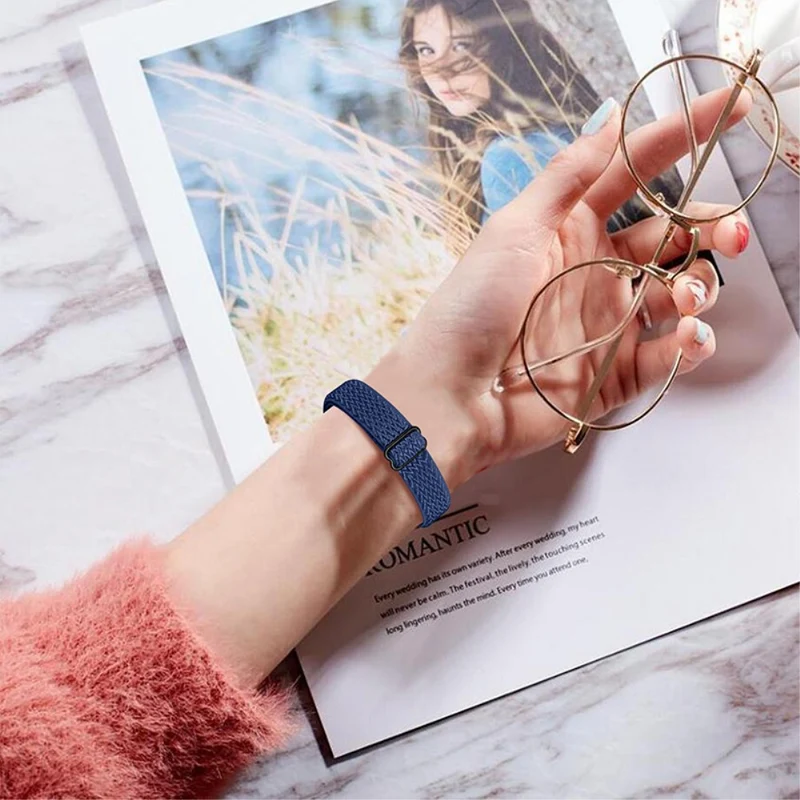 Sehr bequem Fitbit Luxe Textil / Nylon armband