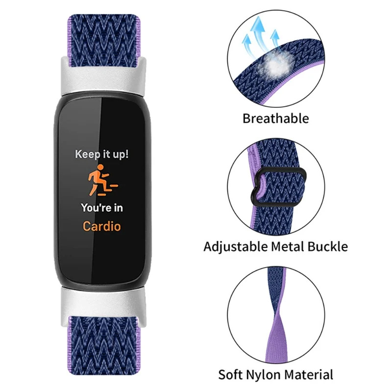 Sehr bequem Fitbit Luxe Textil / Nylon armband