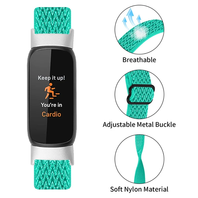 Sehr bequem Fitbit Luxe Textil / Nylon armband