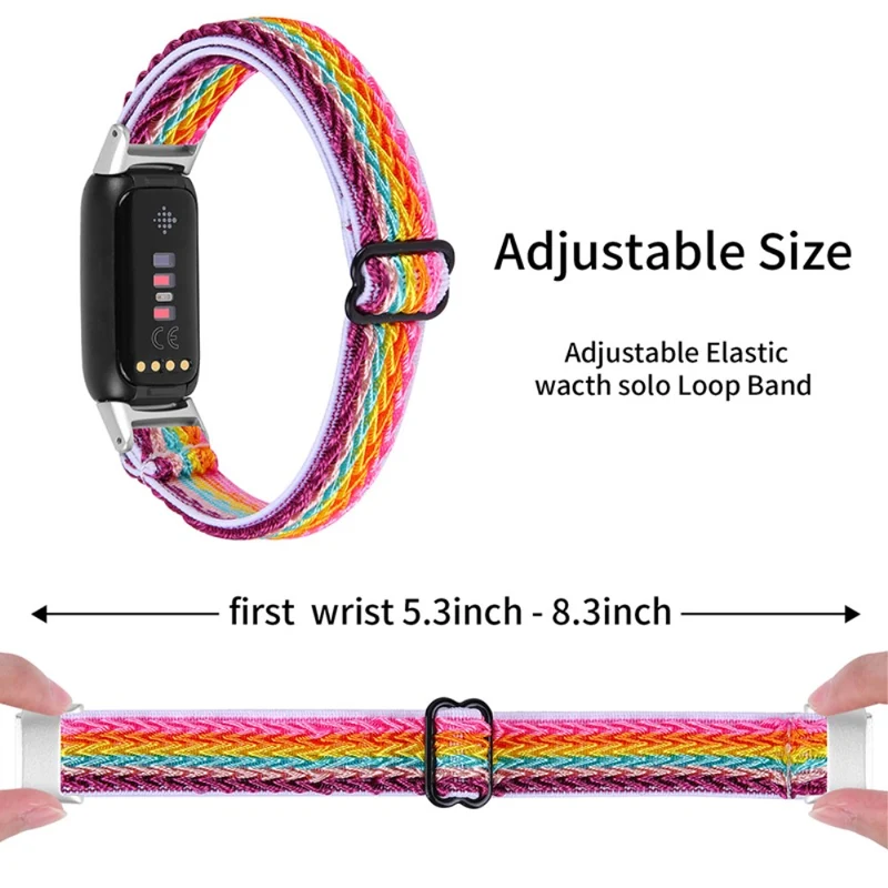 Sehr bequem Fitbit Luxe Textil / Nylon armband