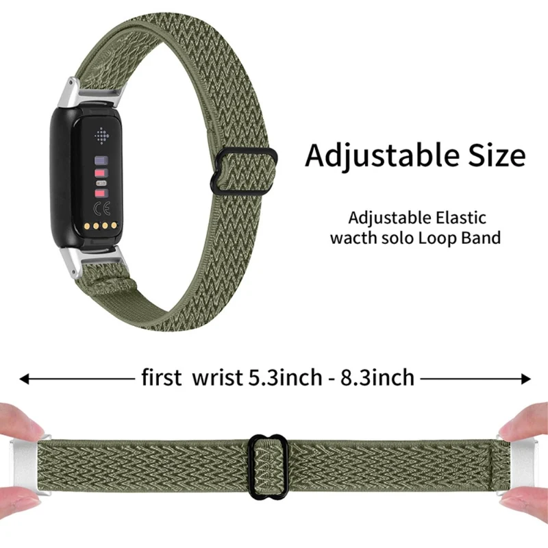 Sehr bequem Fitbit Luxe Textil / Nylon armband