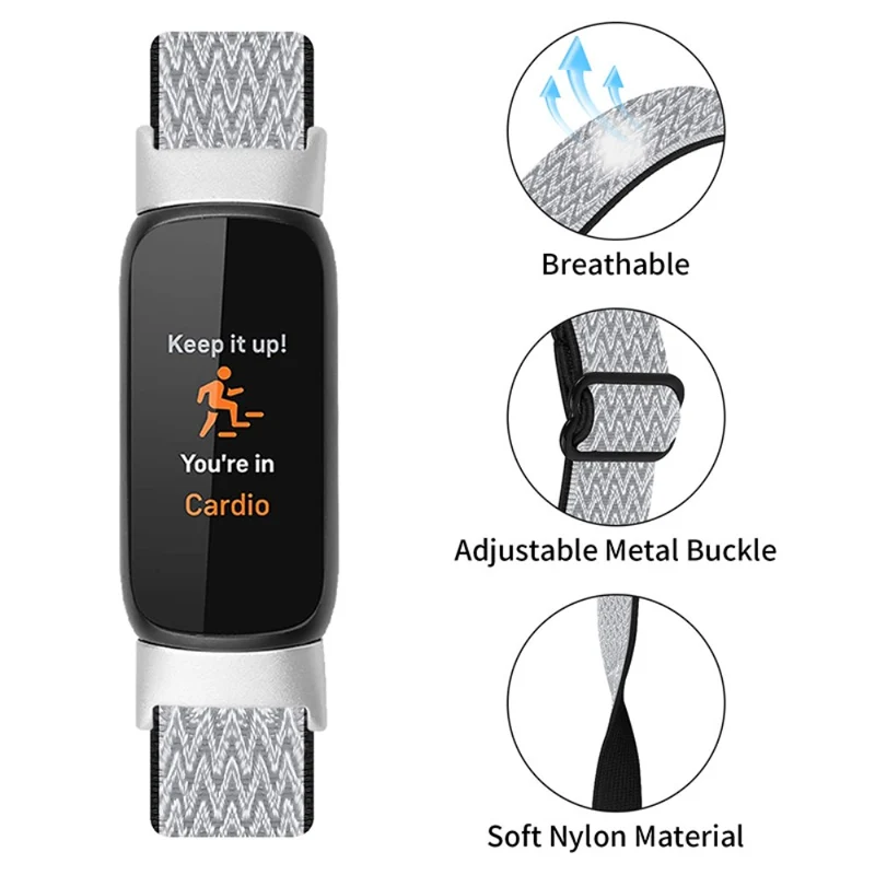 Sehr bequem Fitbit Luxe Textil / Nylon armband
